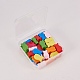 PandaHall Elite 50 Pcs Mixed Color Fish Wood Beads Gifts Ideas for Children's Day WOOD-PH0002-08M-LF-6