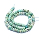 Natürliche peruanische türkisfarbene Perlenstränge G-E561-23-6mm-2
