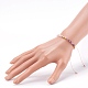 Nylon regolabile bracciali intrecciati cavo di perline BJEW-JB06024-01-5
