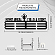 Support de mur d'affichage de support de cintre de médaille de fer de mode ODIS-WH0021-250-2