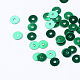Accessoires ornement de perles de paillette en plastique X-PVC-R014-6mm-M-2