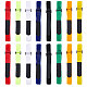Superfinding 16pcs 8 Farben wiederverwendbare Nylon-Kabelbinder FIND-FH0002-20-1