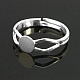 Компоненты латунные кольца X-KK-C3044-6mm-S-NF-1