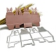 Stencil per fustelle in acciaio al carbonio con scatola regalo a forma di farfalla PW-WG75646-01-2