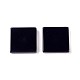 天然石黒瑪瑙カボション  正方形  20x20x2mm G-O176-03A-2
