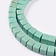 Synthetic Turquoise Beads Strands X-TURQ-G108-4x4mm-03-3