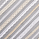 Globleland 12 rouleau de ruban de dentelle en coton ondulé style bohème pour loisirs créatifs OCOR-GL0001-05-1