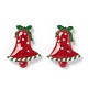 Cabujones de resina opaca con motivos navideños CRES-P022-11-2