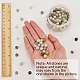 Creazione di braccialetti elastici con perline fai da te sunnyclue DIY-SC0009-51-5