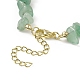 Perles de pierres précieuses naturelles et perles de coquillages et bracelet en perles de verre pour femme BJEW-JB08990-6