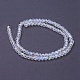 Chapelets de perles en verre électroplaqué EGLA-J042-4mm-AB03-3