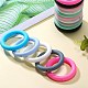9Pcs Ring Food Grade Eco-Friendly Silicone Beads JX895I-6