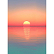 Kit di pittura diamante modello paesaggio tramonto fai da te DIAM-PW0005-11A-1