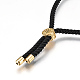 Adjustable Nylon Cord Bracelets BJEW-L639-07-3