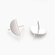 Accessoires de clous d'oreilles en laiton KK-P160-06P-NF-2