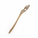 Tibetan style alloy hair stick OHAR-WH0014-06AB-1