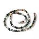 Round Natural Indian Agate Beads Strands G-S122-6mm-3