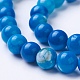 Natural Agate Beads Strands G-G754-09-8mm-3