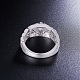 Shegrace 925 anillo de dedo de plata esterlina JR540A-03-4