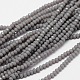 Chapelets de perles en rondelles facettées en verre GLAA-M028-2mm-A10-1