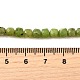 Natürliche kanadische Jade Perlen Stränge&nbsp;G-G259-C03-4x4mm-5