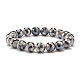 Bracelet perles mala tibétaines dzi 10mm BJEW-JB07468-01-1