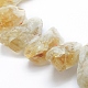 Chapelets de perles de citrine naturelle G-L551C-01-2