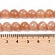 Natürliche sunstone Perlen Stränge&nbsp;G-G342-A03-9mm-5