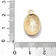 Pendente smaltati in lega&nbsp;ENAM-D060-05A-4
