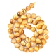 Natürlichen gelben Tigerauge Perlen Stränge X-G-G212-8mm-18-3