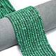 Synthetik Malachit Perlen Stränge&nbsp;G-P575-B12-4x2mm-1
