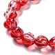 Transparent Glass Beads Strands GLAA-F114-02A-4