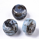 Perles en acrylique transparentes craquelées CACR-N003-03C-1