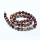 Natural Fossil Beads Strands G-F523-22-8mm-2
