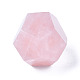 Naturale perle di quarzo rosa G-Q999-002-3