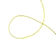 強い伸縮性のあるビーディング弾性糸  フラット弾性クリスタルストリング  黄緑  0.8mm  約10.93ヤード（10m）/ロール EW-N002-03-3
