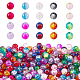 PH PandaHall 1000pcs Glass Lampwork Beads for Jewelry Making Adults CCG-PH0003-09B-1