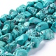 Brins de perles de magnésite naturelle TURQ-G152-D01-4