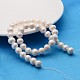 Natural Cultured Freshwater Pearl Beads Strands X-A02S6017-2