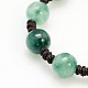 Gemstone Beaded Necklaces NJEW-C035-M-3