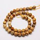 Chapelets de perles en jaspe avec images naturelles G-G542-10mm-08-2