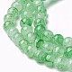 Rociar perlas de vidrio pintado hebras GLAA-A038-C-45-3