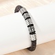 Плетеные браслеты из кожаного шнура из микрофибры BJEW-D304-16P-02-4