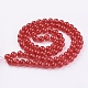 Chapelets de perles en verre craquelé X-CCG-Q001-10mm-13-2