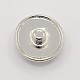 Zinc Alloy Rhinestone Buttons SNAP-M003-06B-2