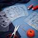 Gorgecraft Transparent Acrylic Sewing Template DIY-GF0002-85-4