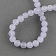 Chapelets de perles de jade naturel G-R165-8mm-16-2