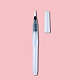 水着色筆ペン  絵筆  水溶性色鉛筆用  ホワイト  12x1.3cm  大きなブラシの先端: 20x5mm X-DRAW-PW0001-136C-1