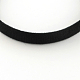Plain Headwear Hair Accessories Plastic Hair Band Findings OHAR-S188-01-3