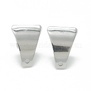 304 Stainless Steel Stud Earring Findings STAS-Q225-10A
